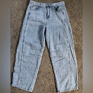 Sincerely Jules Light Blue Barrel Jeans